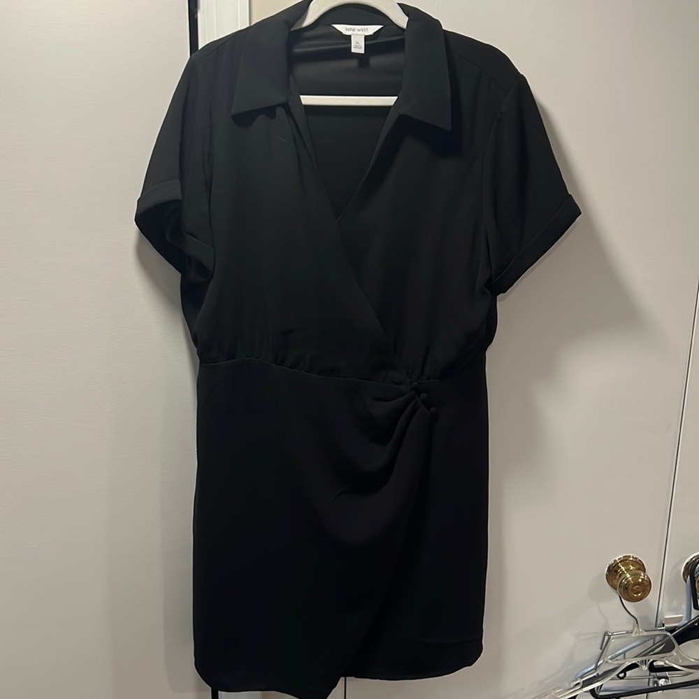 Black Wrap Dress